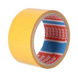 AMIG Doppelseitiges Klebeband Mit Stoffbasis – 5 M X 19 Mm, Weiß, Für Basteln, Dekoration & Reparaturen
