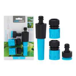 Gartenbrause Spritze/Verbinder, 4-teilig  Top-Schnppchen | Mc-Geiz