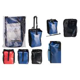 klicksystem für fahrradtaschen KLICKfix Bikebasket Reisenthel twistblue 28x26x35cm Dunkholder Nicolai Ion G16 Rahmen Set:höhenverstellbarer Hochdeichsel (B)