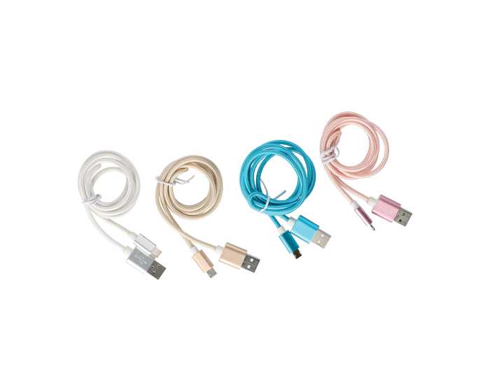 2in1 USB Sync-/Ladekabel 1 m 4farbig » Top-Schnäppchen