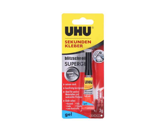 UHU Mini Sekundenkleber Gel 1g » Top-Schnäppchen