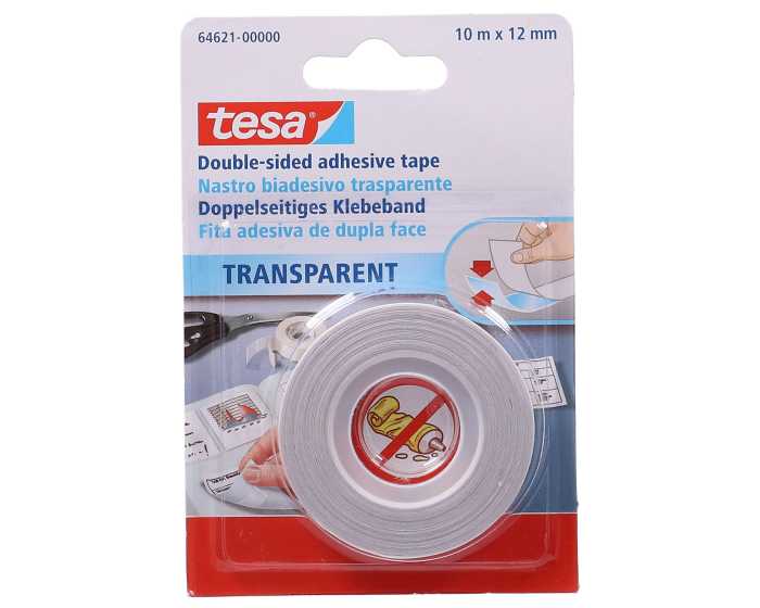 tesa doppelseitiges Klebeband 10 m x 12 mm » Top-Schnäppchen