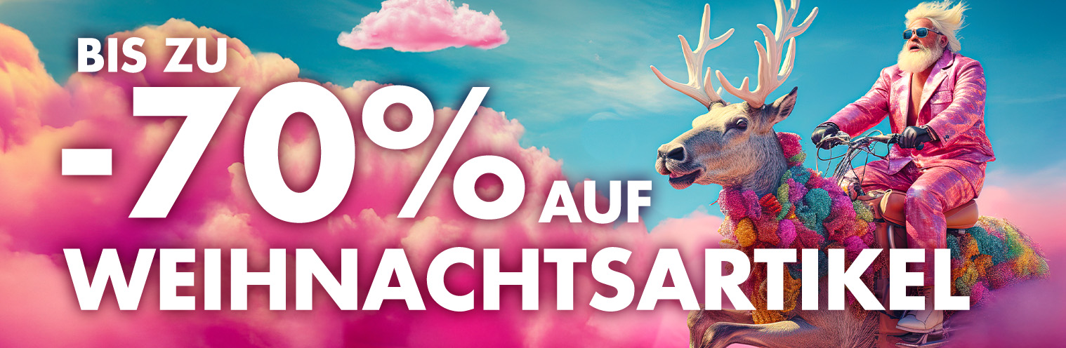 Weihnachtswaren reduziert