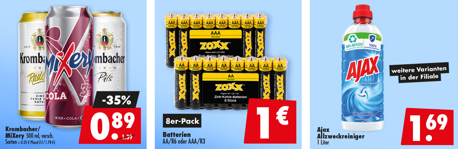 Es ist wieder Schnäppchenwoche