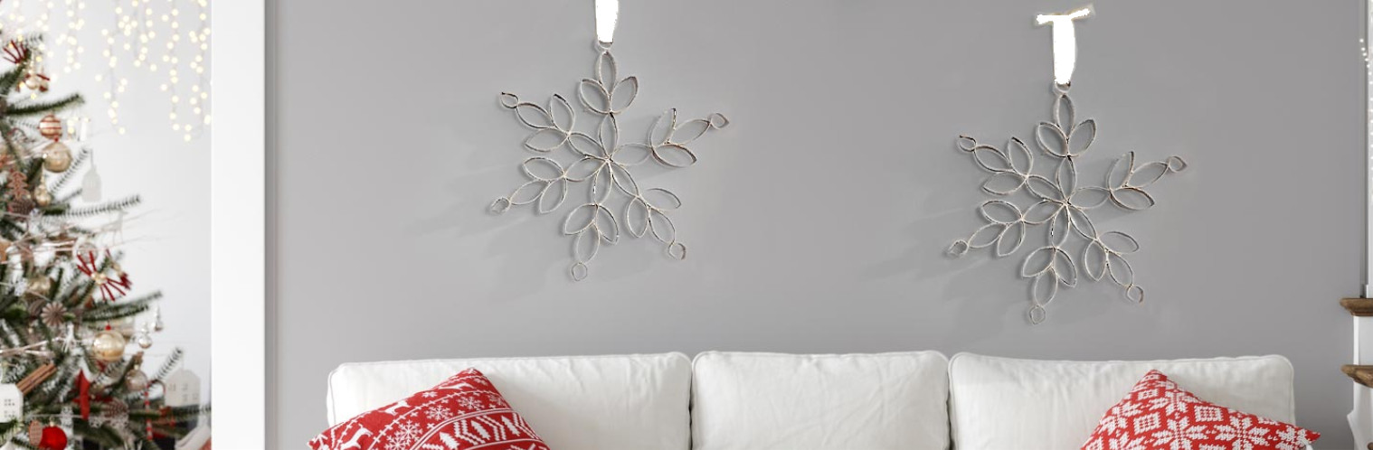 Wir basteln einen Weihnachtsdekostern