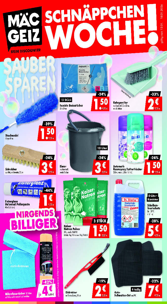 Prospekt Kalenderwoche 03 2026, gültig ab 12.01.2025