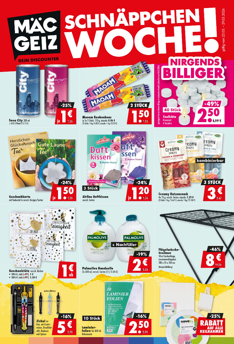 Prospekt Kalenderwoche 13 2026, gültig ab 23.03.2025