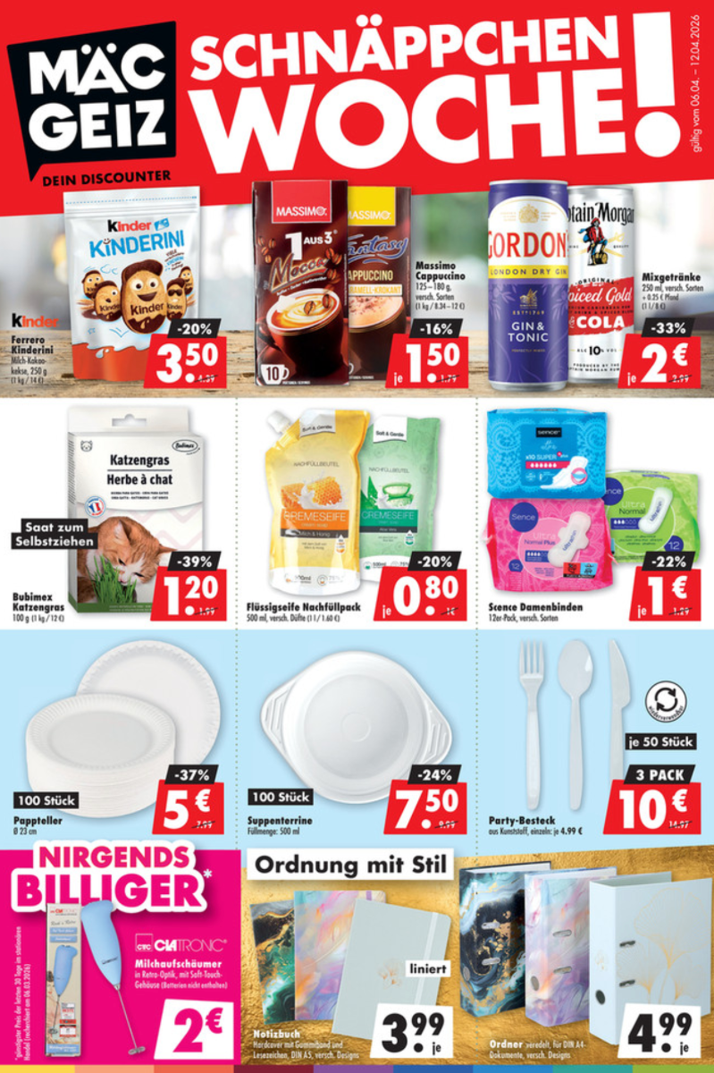 Prospekt Kalenderwoche 15 2026, gültig ab 06.04.2025