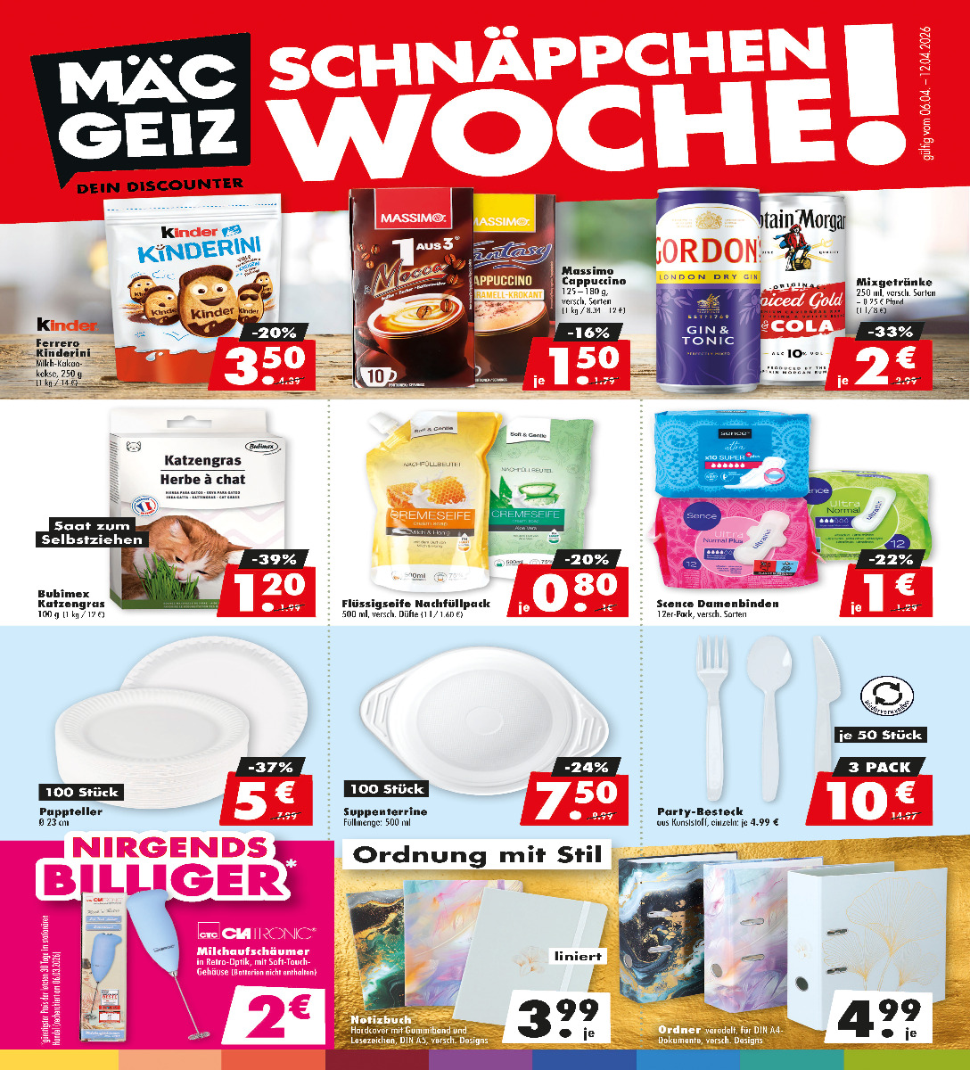 Prospekt Kalenderwoche 15 2026, gültig ab 06.04.2025