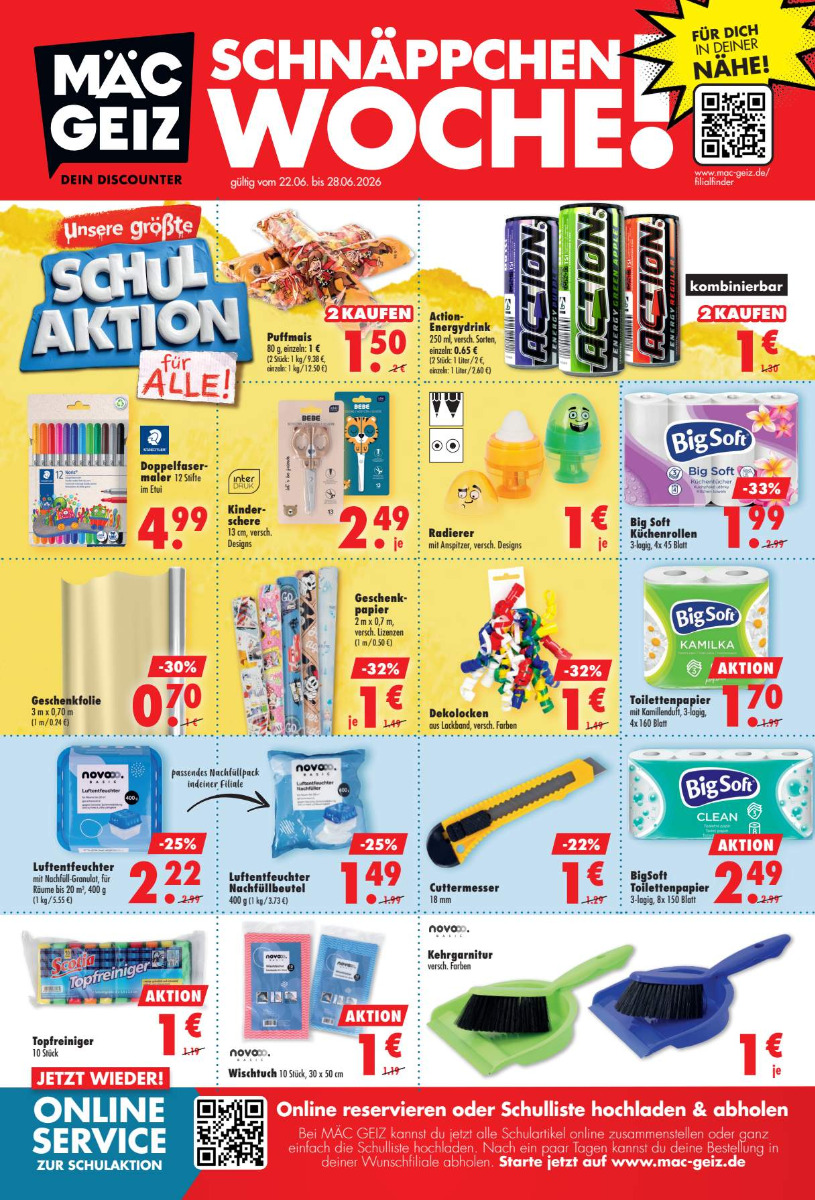 Prospekt Kalenderwoche 26 2026, gültig ab 22.06.2026