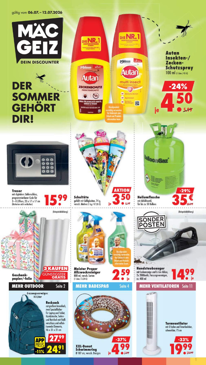 Prospekt Kalenderwoche 28 2026, gültig ab 06.07.2026
