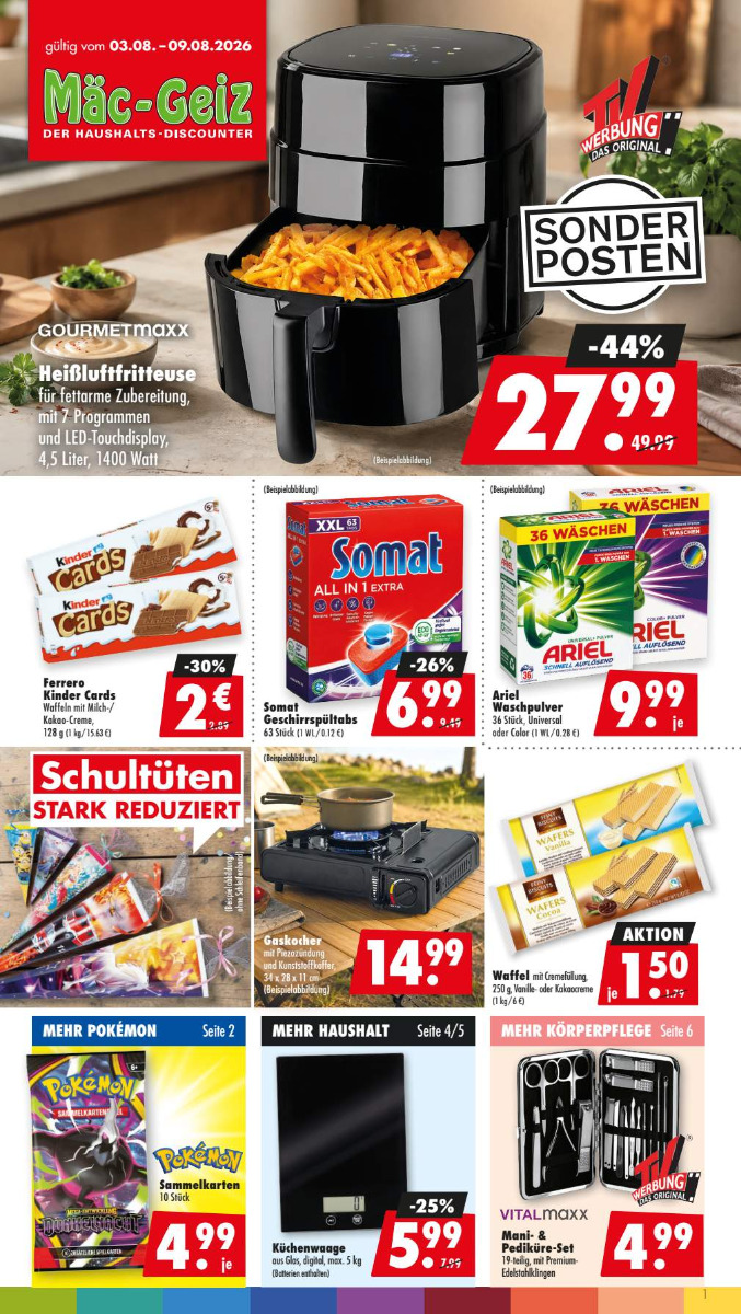 Prospekt Kalenderwoche 32 2026, gültig ab 03.08.2026