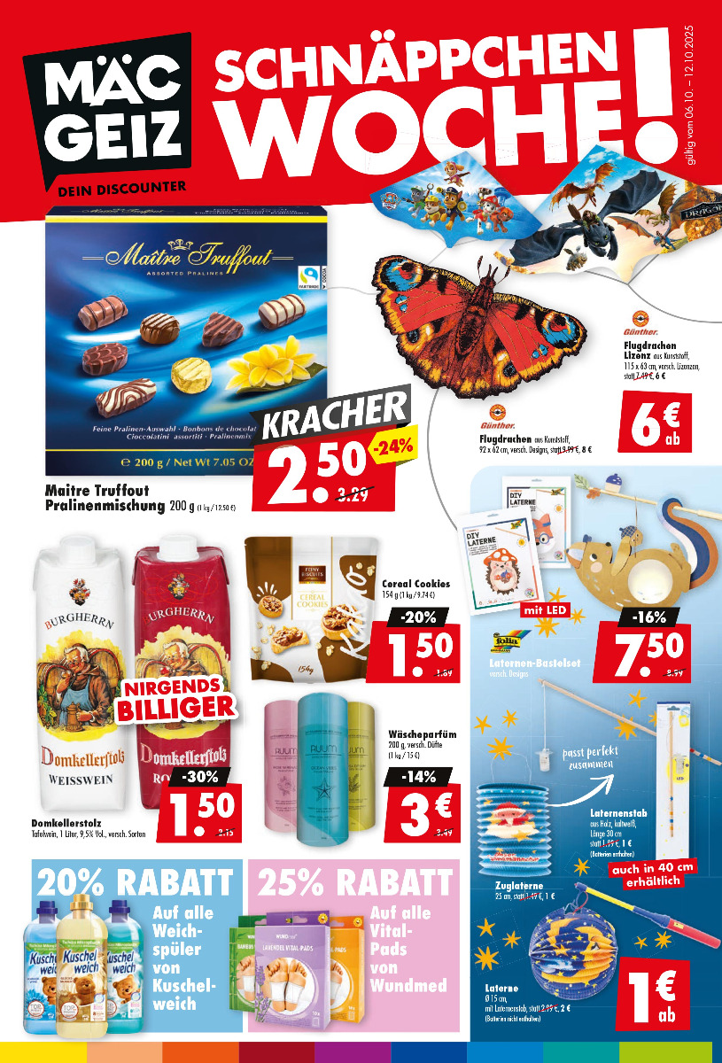Prospekt Kalenderwoche 41, gültig ab 06.10.2025