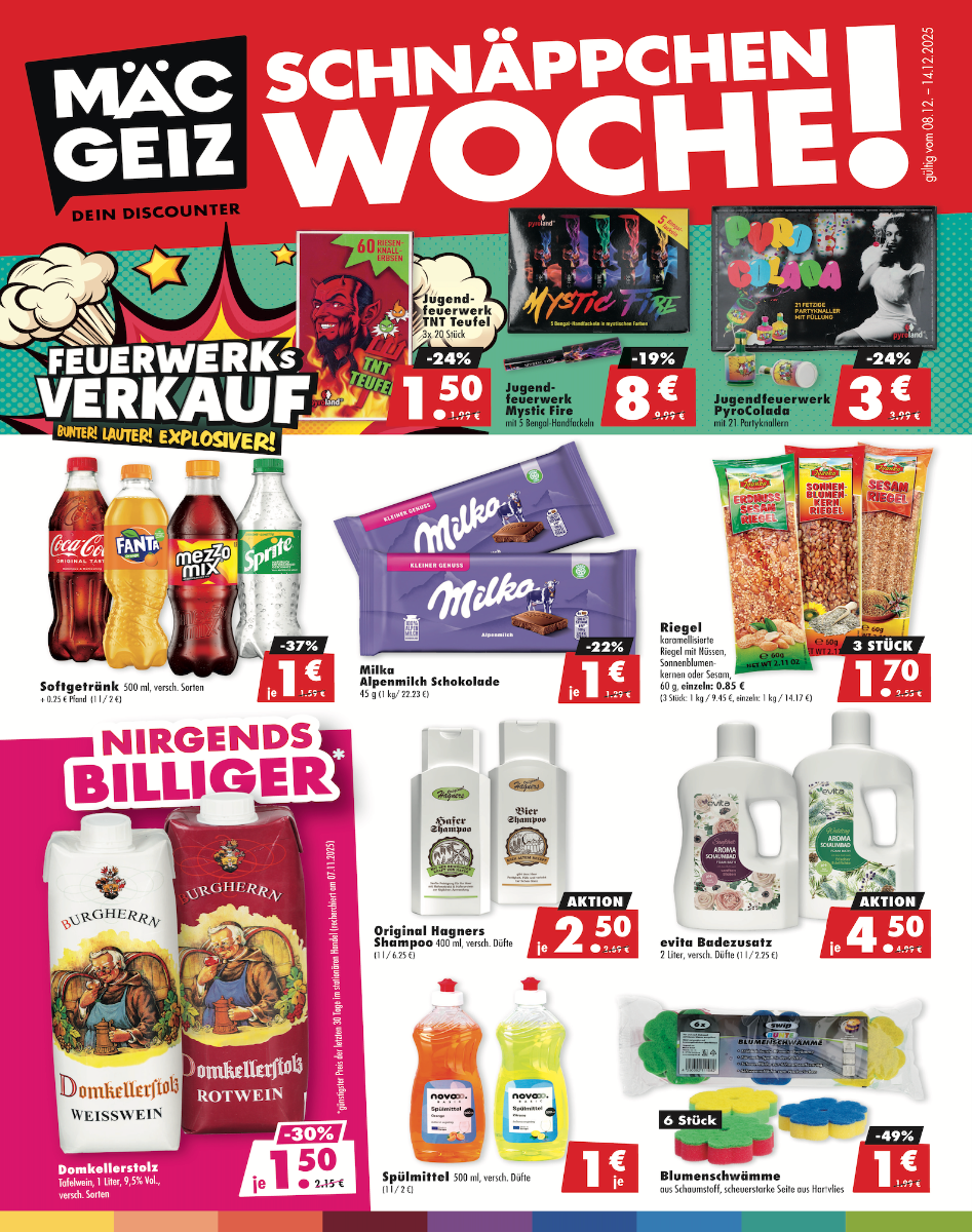 Prospekt Kalenderwoche 50 2025, gültig ab 08.12.2025