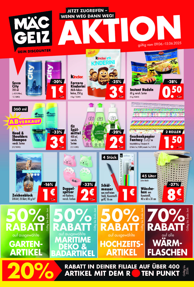 Prospekt Kalenderwoche 24, gültig ab 09.06.2025