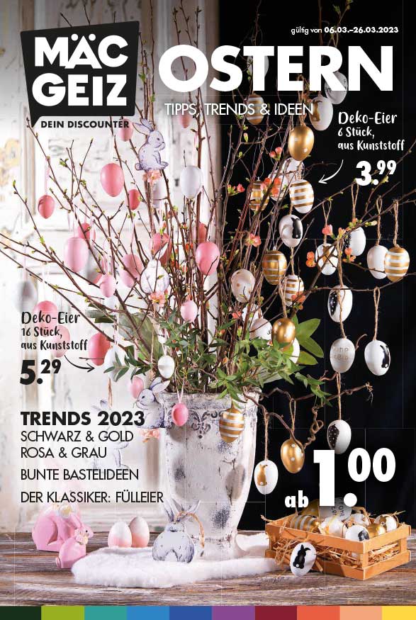 Garten-Saison Prospekt