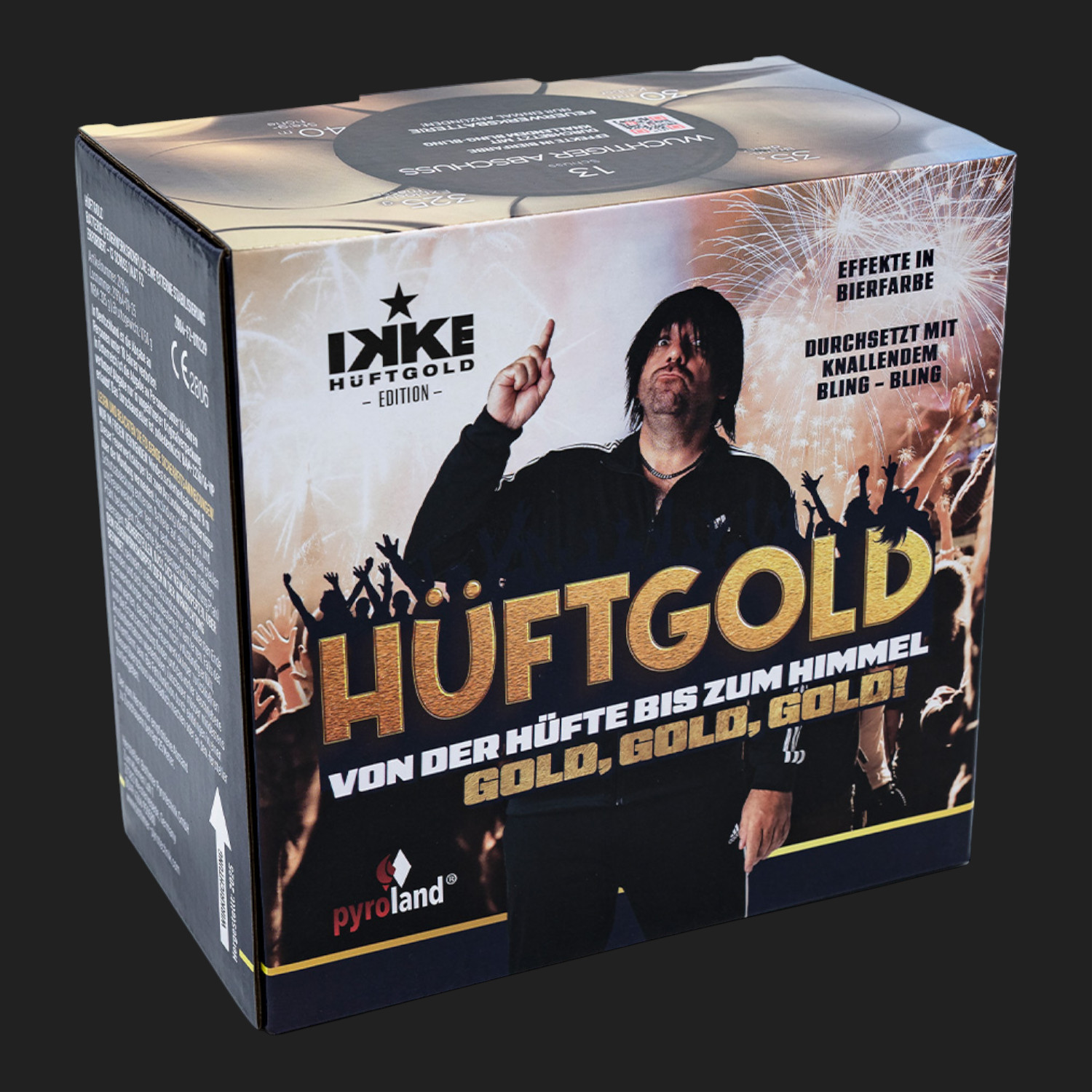 Hüftgold 13 Schuss, Batteriefeuerwerk