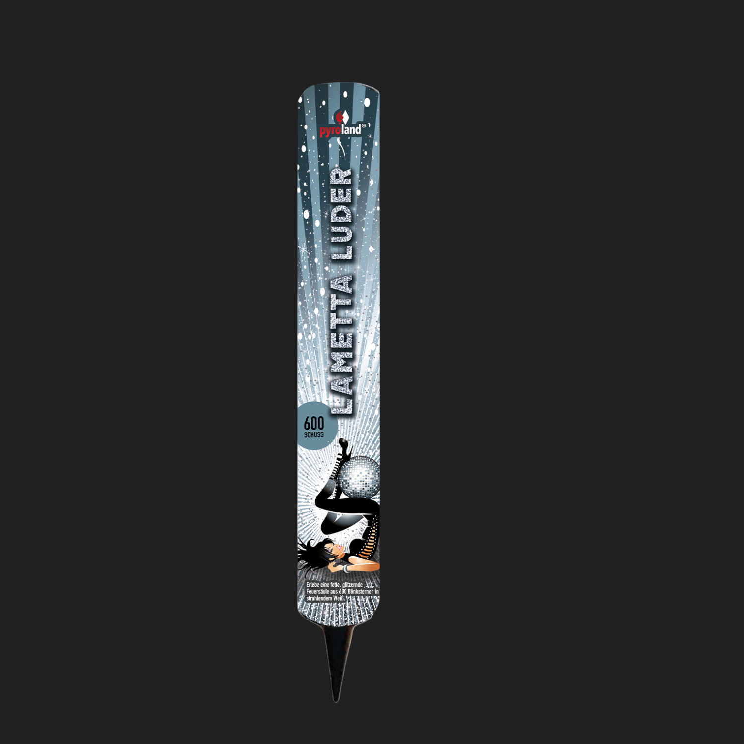 Lametta Luder, 600 Schuss, Leuchtfeuerwerk