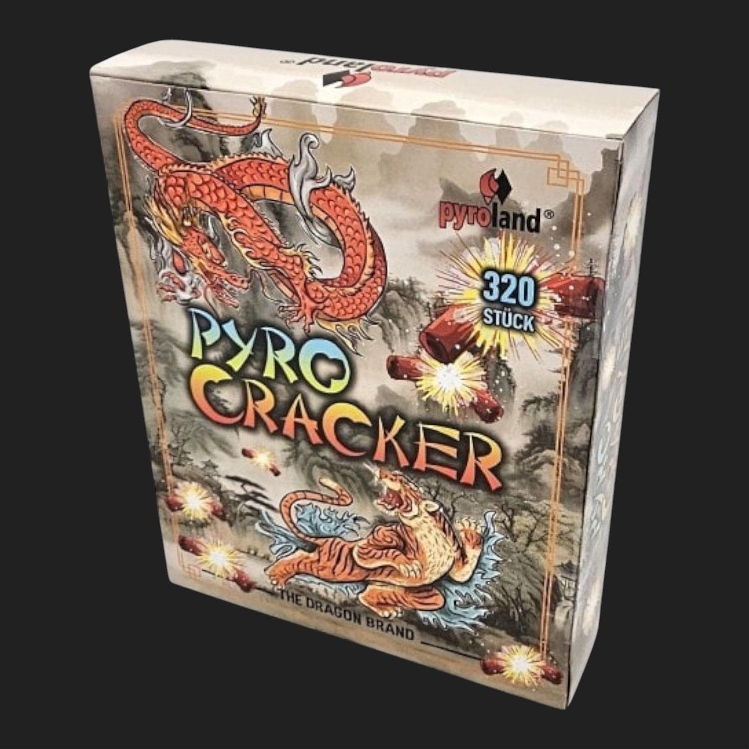 Pyro Cracker, 320 Stück, Knallartikel