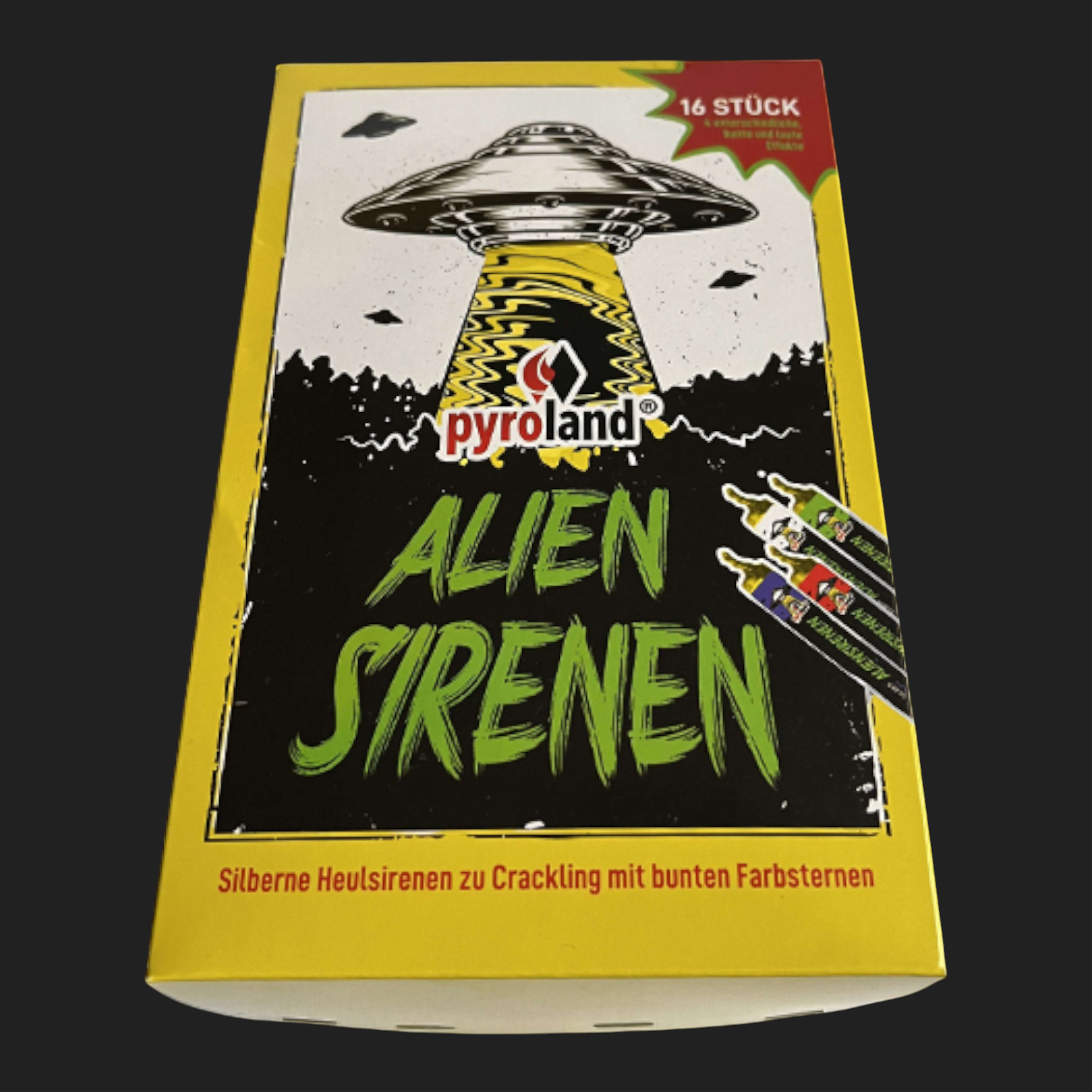 Alien Sirenen, 16 Stück