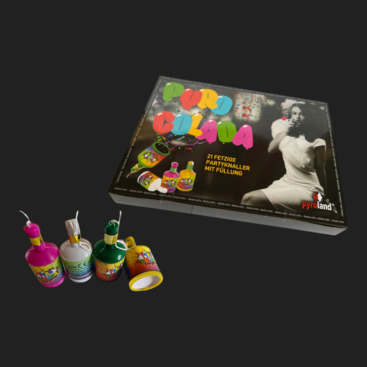 Jugendfeuerwerk Pyro Colada, 21 Stück