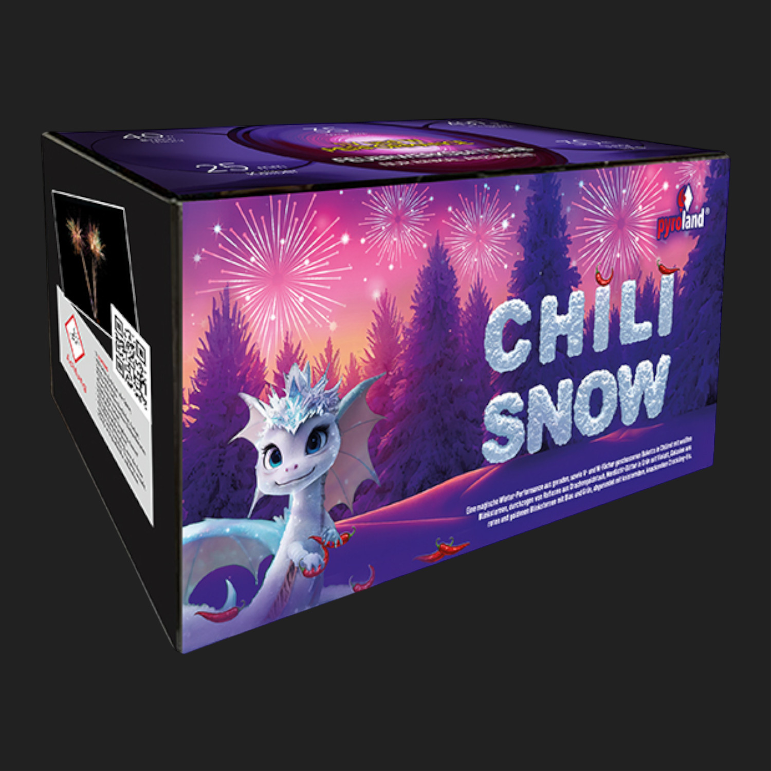 Chili Snow 35 Schuss, Batteriefeuerwerk