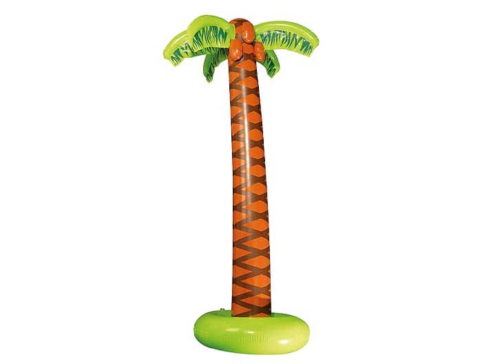 Aufblasbare Palme